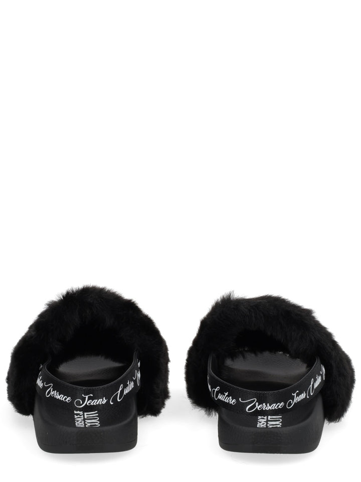 Versace Jeans Couture Sandali - Nero | Wanan Luxury