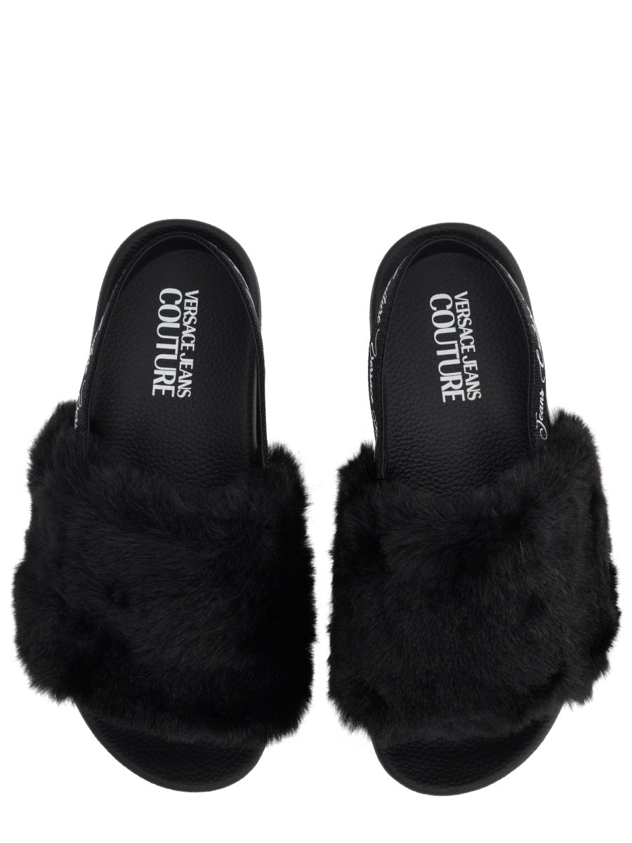 Versace Jeans Couture Sandali - Nero | Wanan Luxury