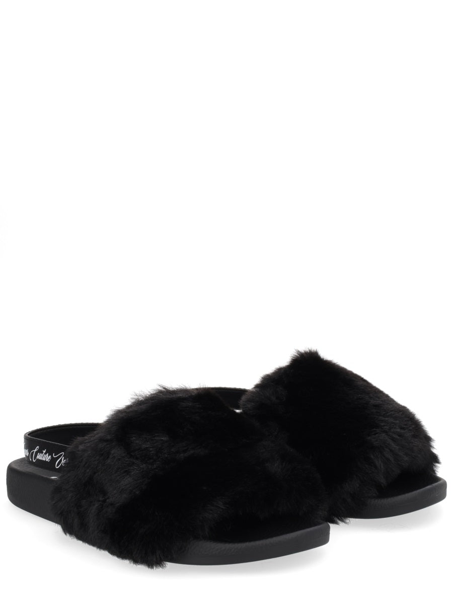 Versace Jeans Couture Sandali - Nero | Wanan Luxury