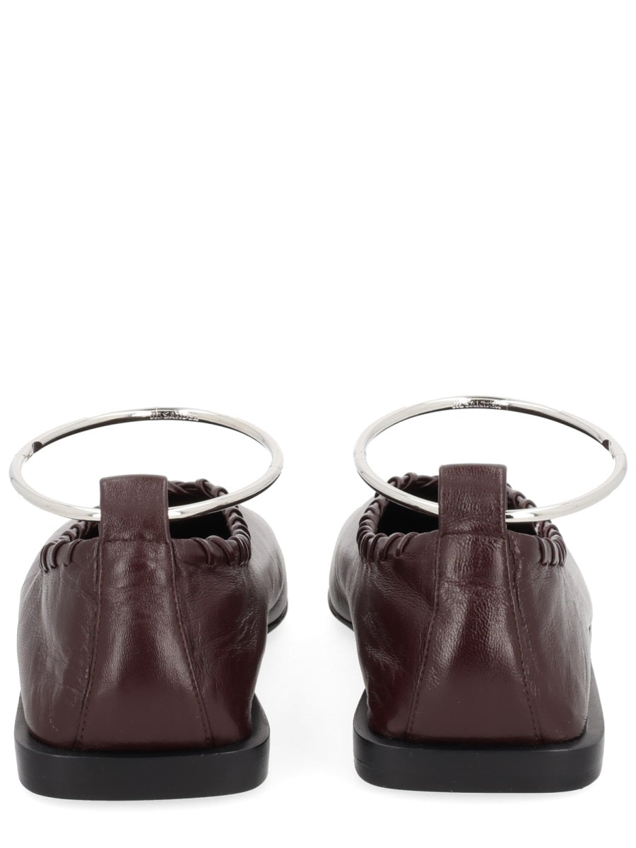 Jil Sander Scarpe Basse - Bordeaux | 6e3643246b596d60373802e688bd32332bdeb6be