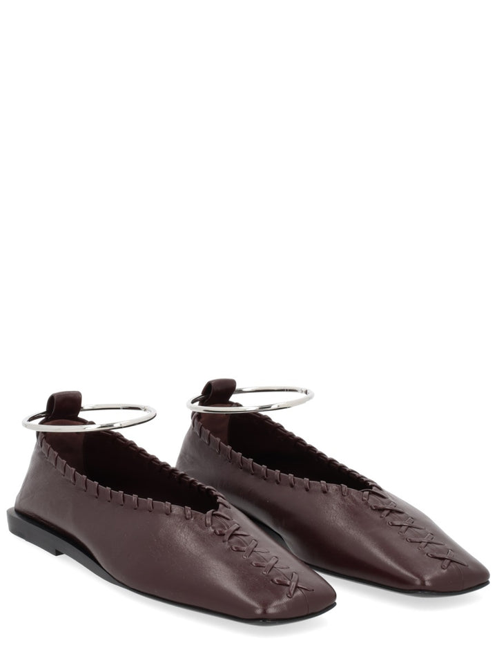Jil Sander Scarpe Basse - Bordeaux | fd4b591df5a679796cc48a66c0b4f8eaa1bcf517