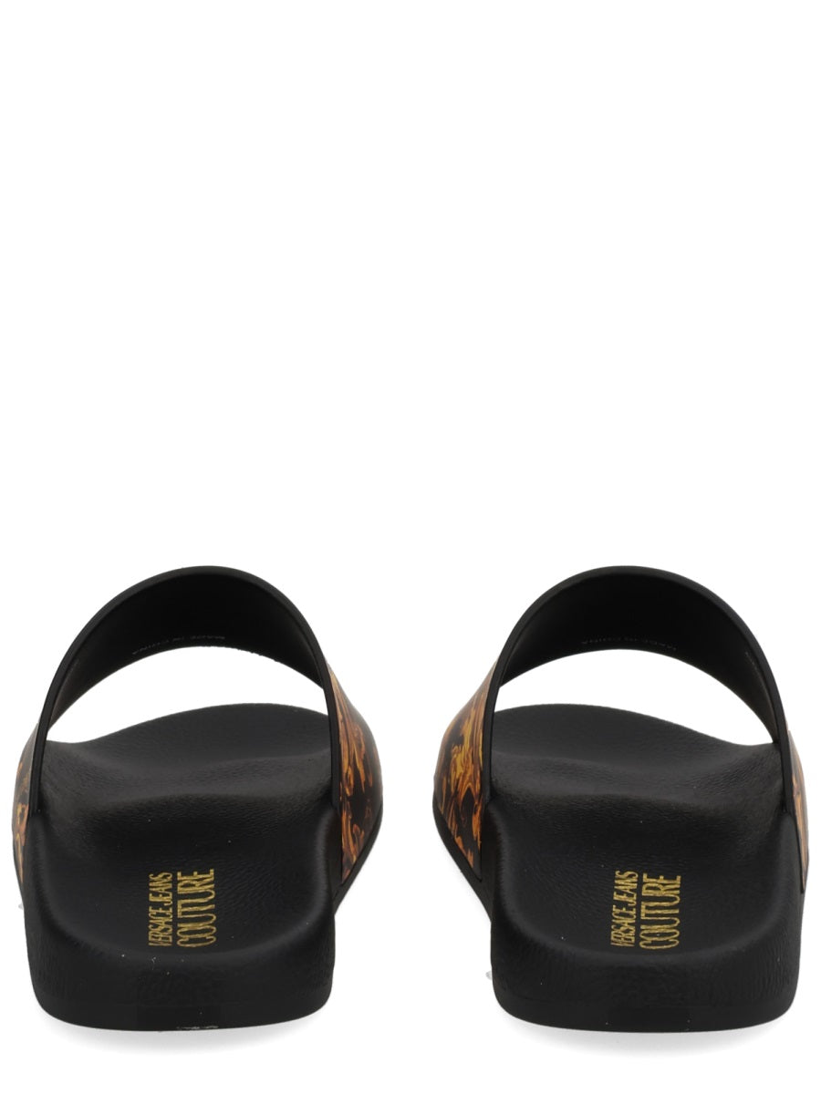 Versace Jeans Couture Sandali - Nero | Wanan Luxury