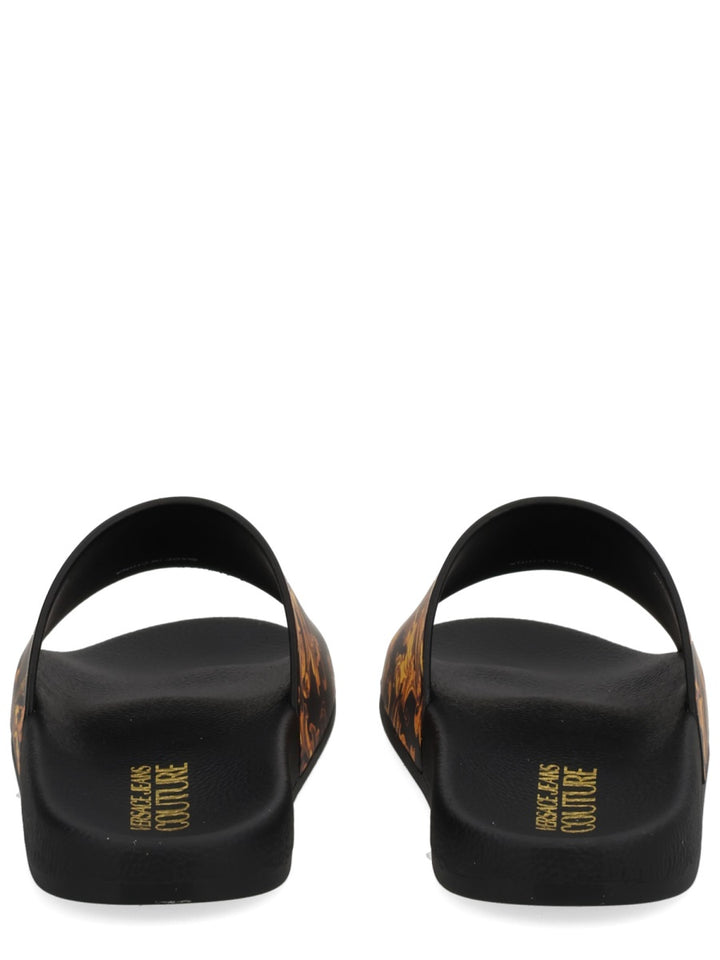 Versace Jeans Couture Sandali - Nero | Wanan Luxury