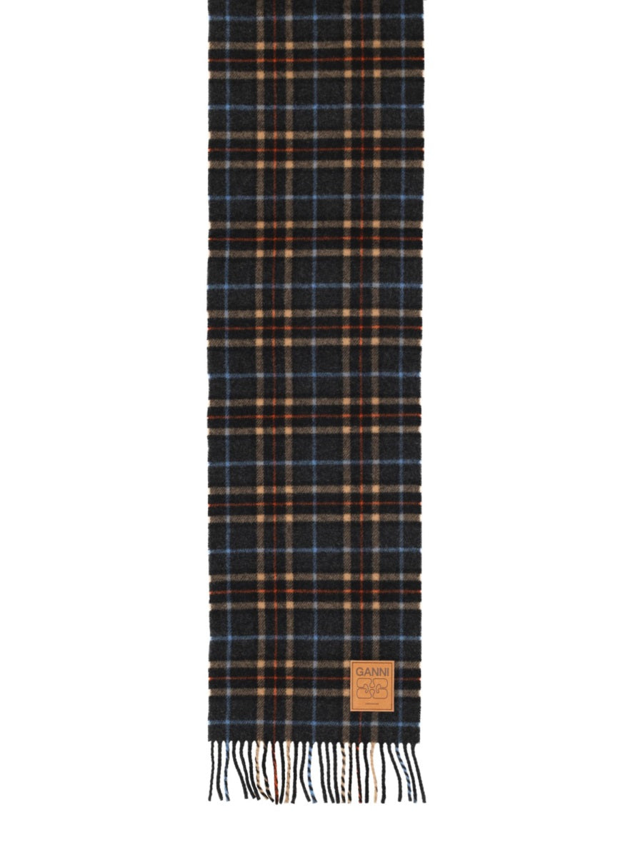 Ganni Sciarpe e Guanti - Grigio | Wanan Luxury