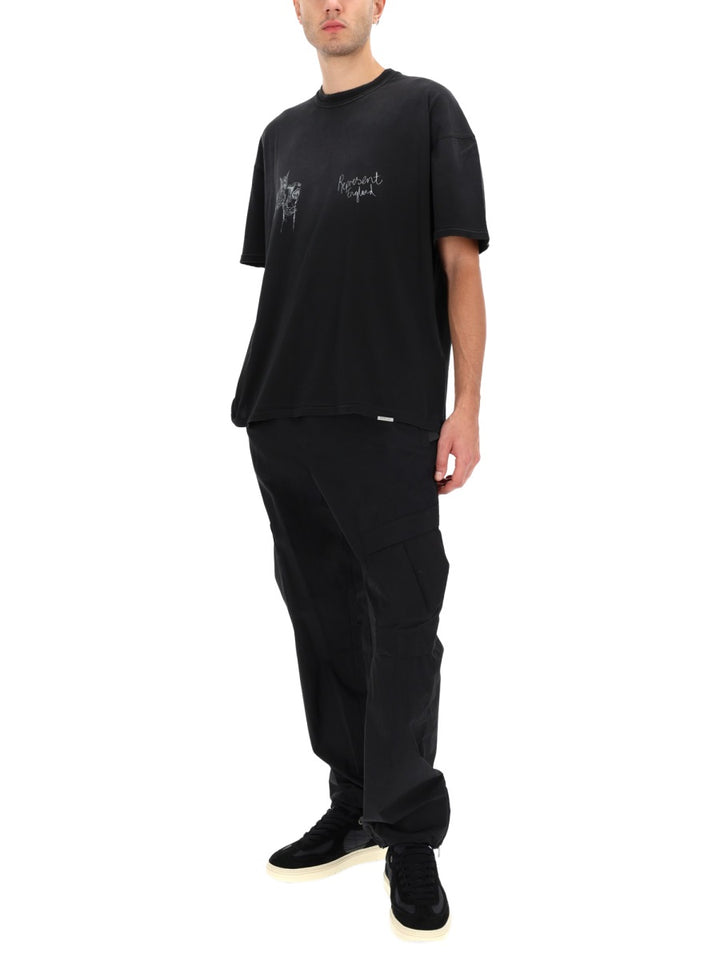 Represent T shirt - Nero | Wanan Luxury