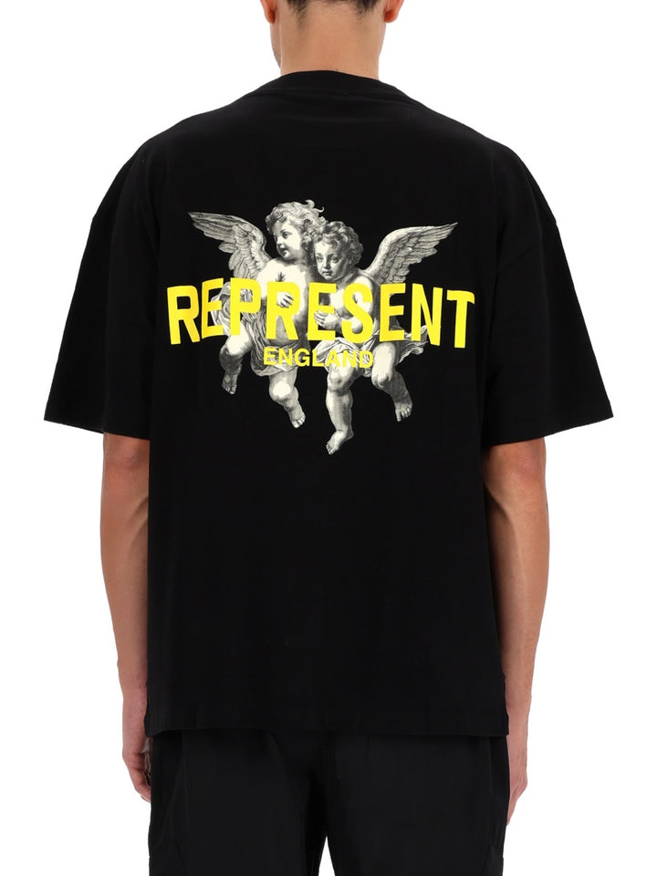 Represent T shirt - Nero | Wanan Luxury