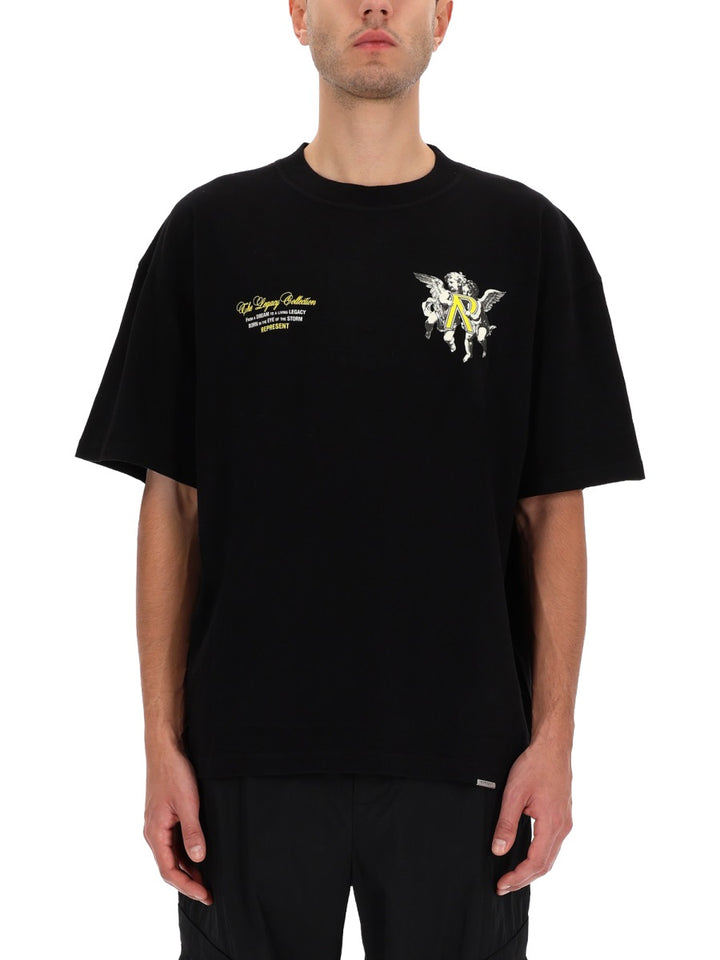 Represent T shirt - Nero | Wanan Luxury