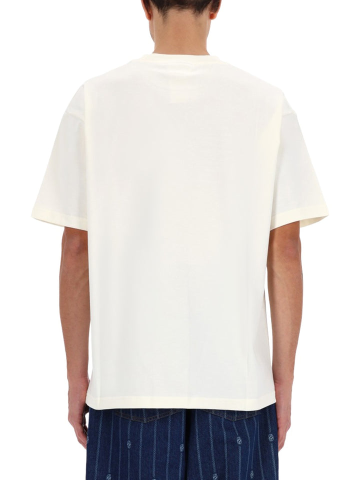 Drôle De Monsieur T shirt - Bianco | Wanan Luxury