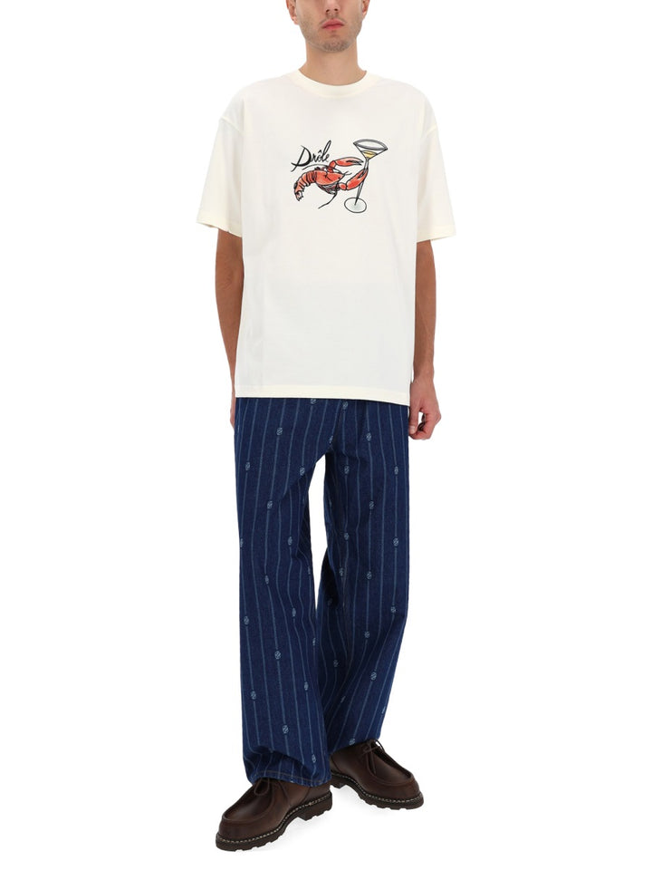 Drôle De Monsieur T shirt - Bianco | Wanan Luxury