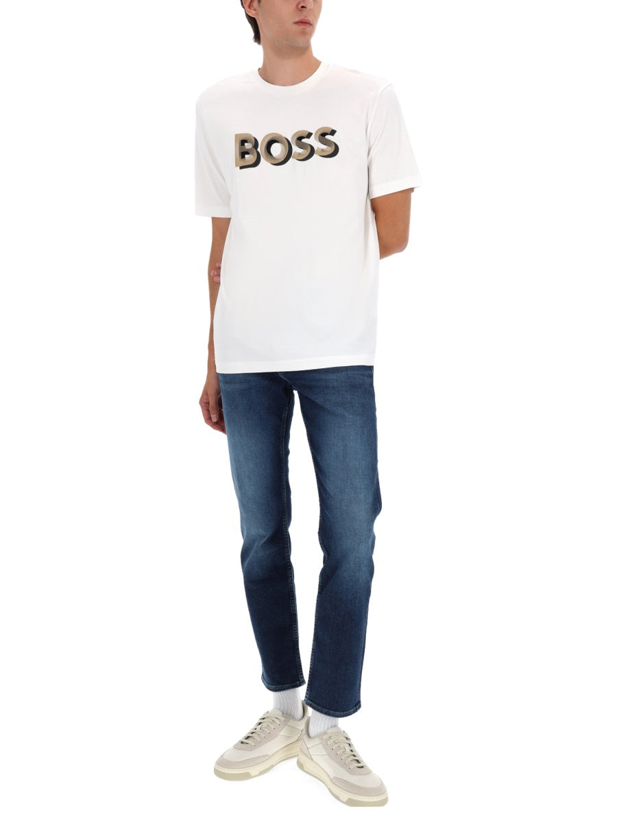 Boss T shirt - Bianco | Wanan Luxury