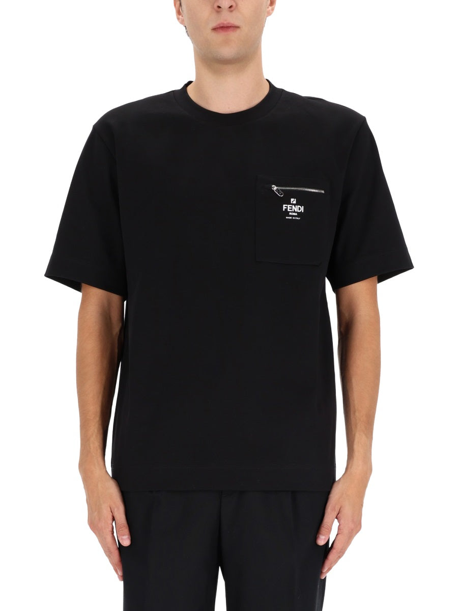Fendi T shirt - Nero | Wanan Luxury