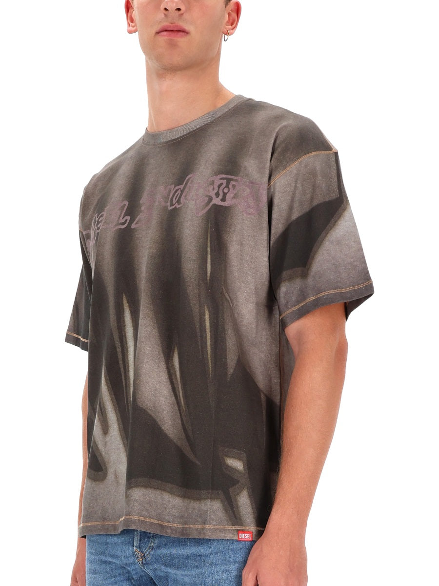 Diesel T shirt - Grigio | Wanan Luxury