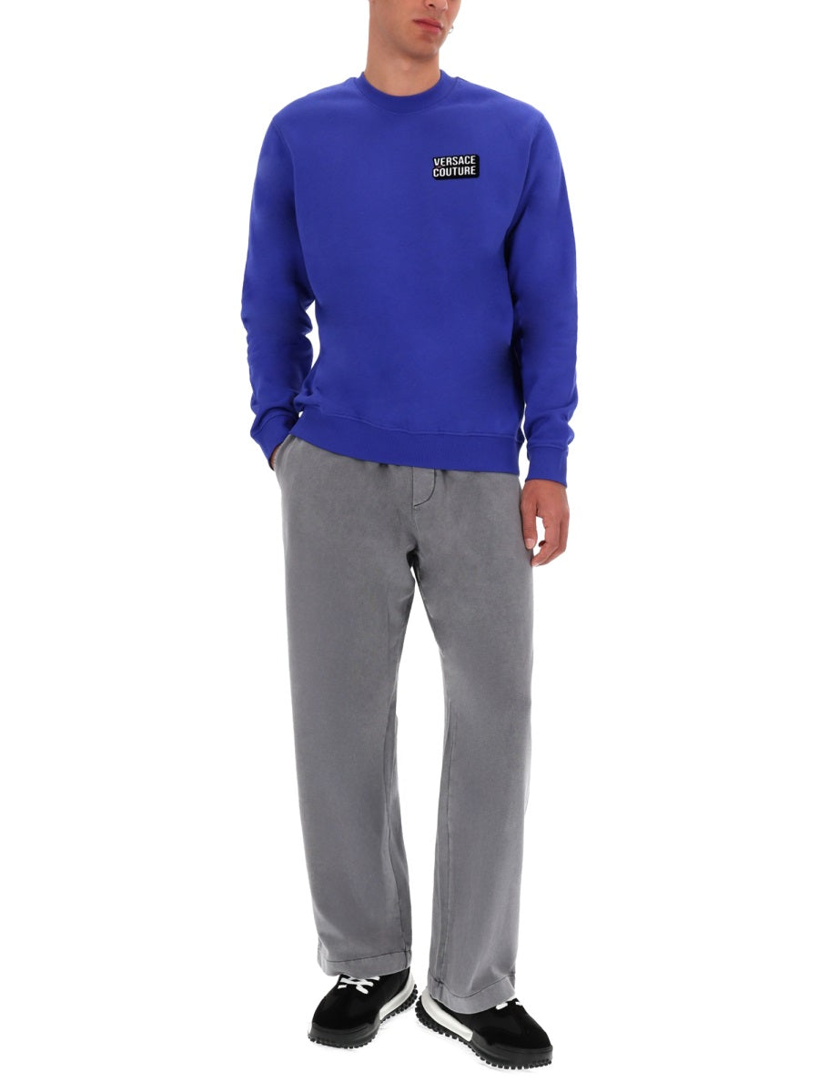 Versace Jeans Couture Felpe - Blu | Wanan Luxury