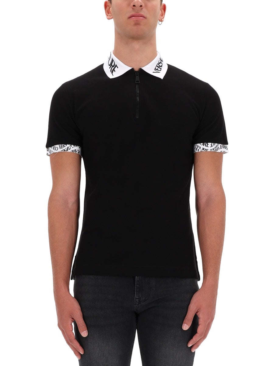 Versace Jeans Couture Polo - Nero | Wanan Luxury