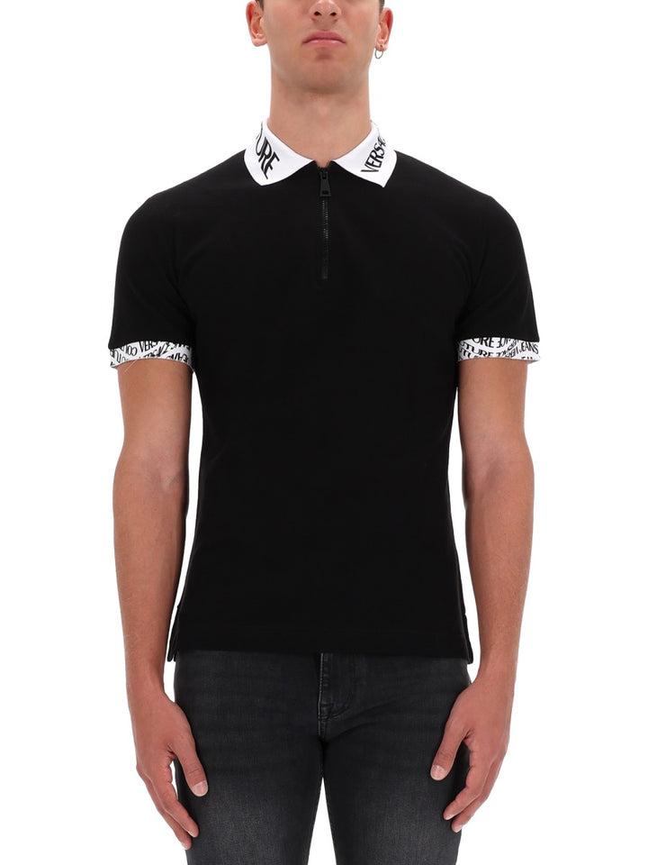 Versace Jeans Couture Polo - Nero | Wanan Luxury