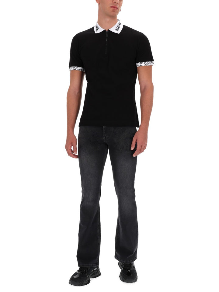 Versace Jeans Couture Polo - Nero | Wanan Luxury