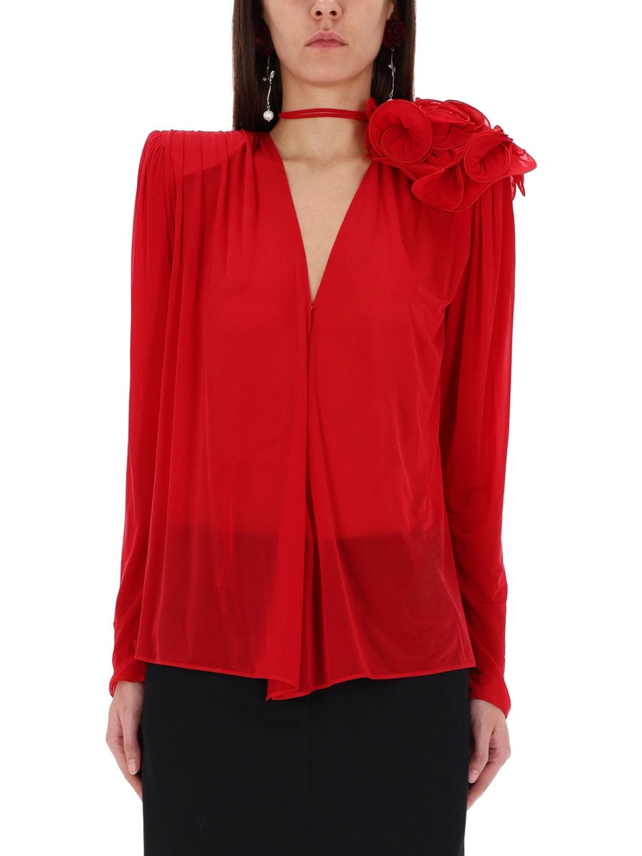 Magda Butrym Top - Red | 117a9865f9936b2f4f8db6fea6485018c3c41191