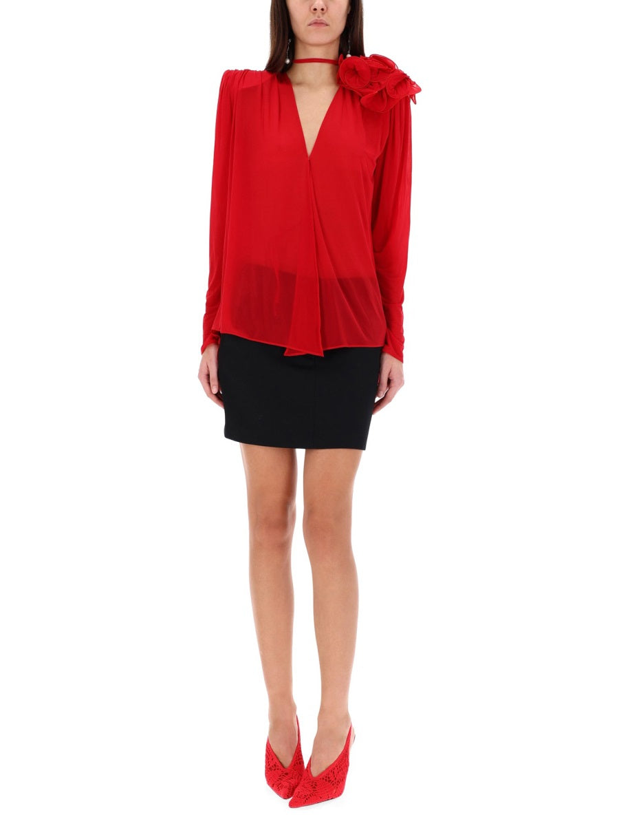 Magda Butrym Top - Red | e737b6931cf5e267d62df5292910b0f35c7c0be6