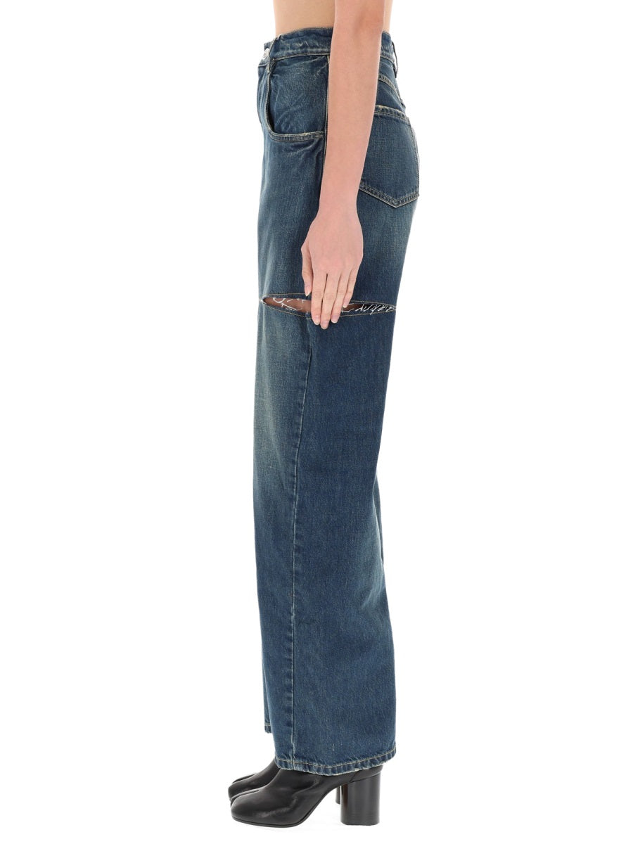 Maison Margiela Jeans - Blu | Wanan Luxury