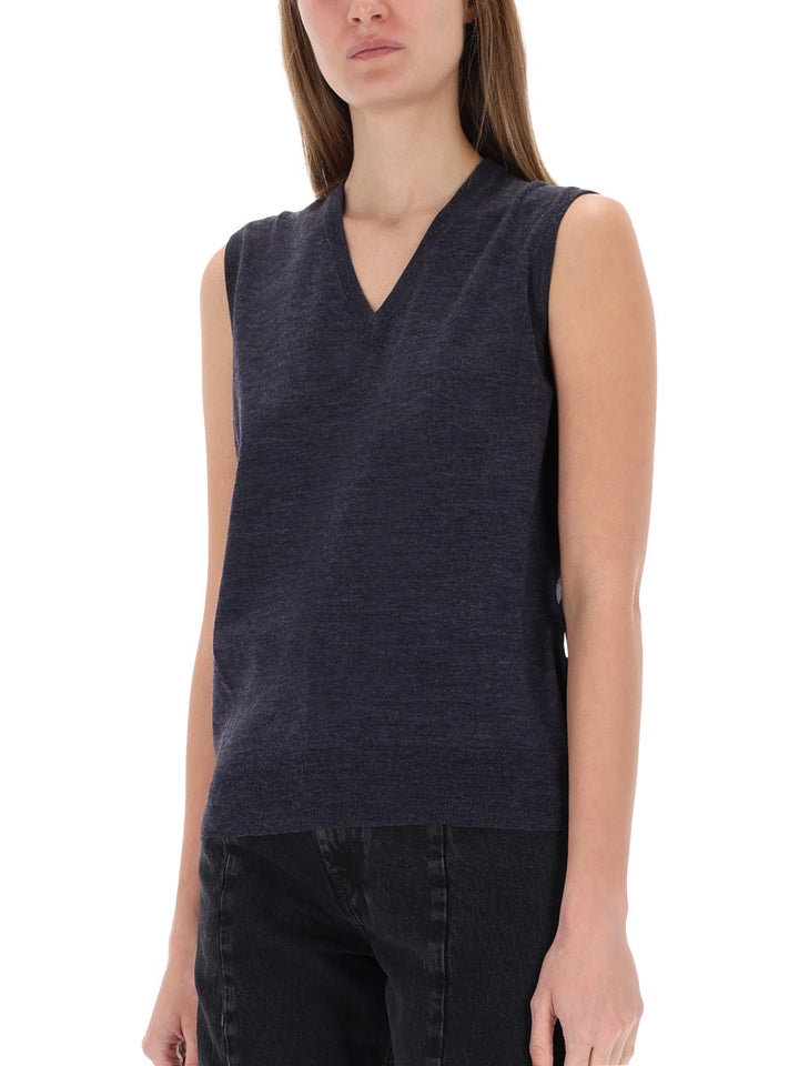 Maison Margiela Gilet - Blu | Wanan Luxury
