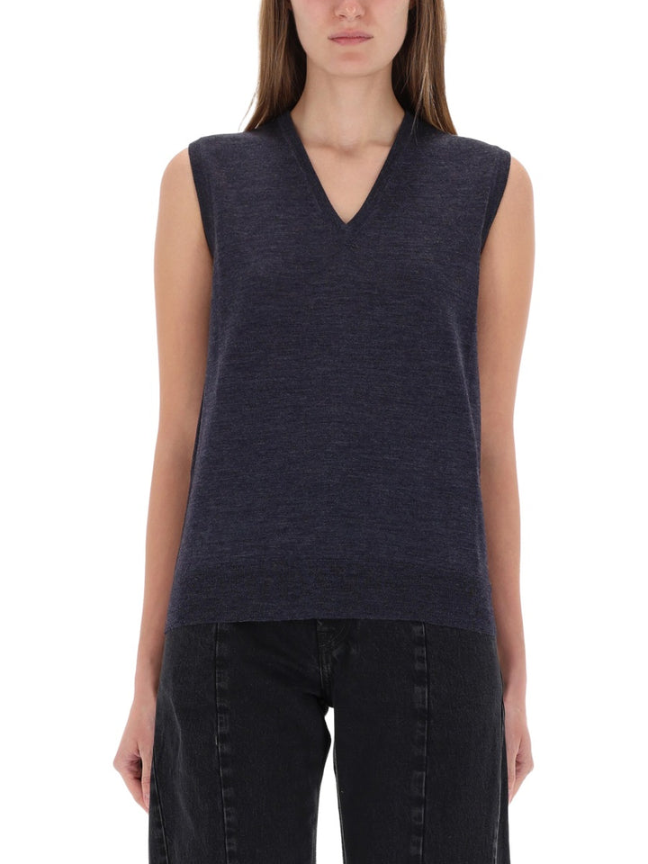 Maison Margiela Gilet - Blu | Wanan Luxury