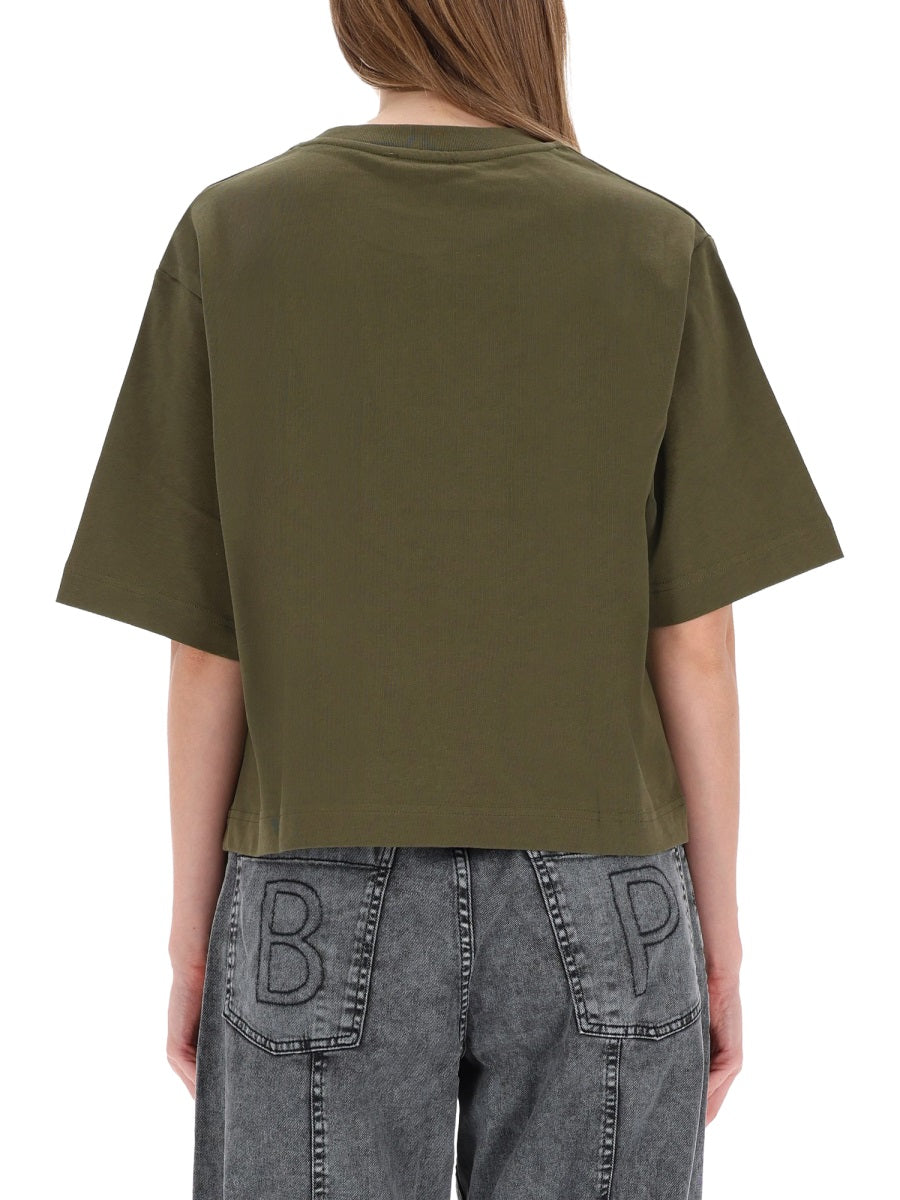 Baum Und Pferdgarten T shirt - Verde | Wanan Luxury