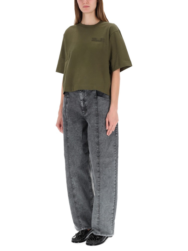 Baum Und Pferdgarten T shirt - Verde | Wanan Luxury