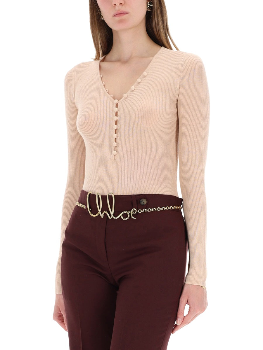 ChloÉ Top - Pink | 04f370a3f713ed5319e4875db9100a568ea5174f