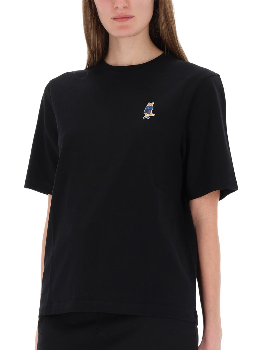 Maison Kitsuné T shirt - Nero | Wanan Luxury