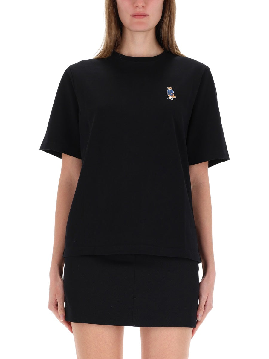Maison Kitsuné T shirt - Nero | Wanan Luxury