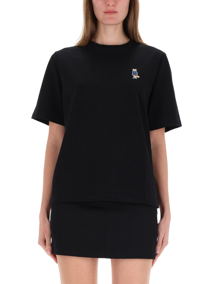 Maison Kitsuné T shirt - Nero | Wanan Luxury