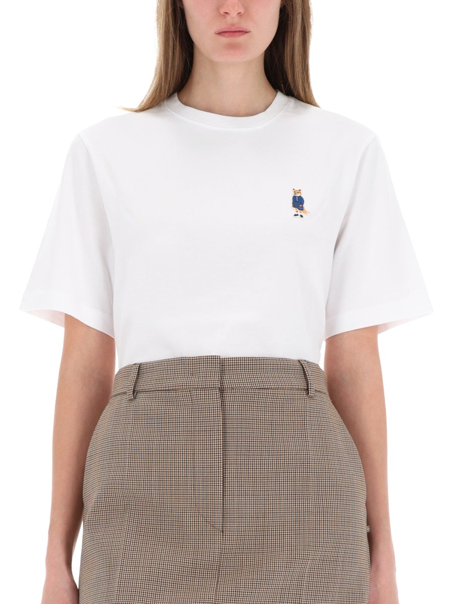 Maison Kitsuné T shirt - Bianco | Wanan Luxury