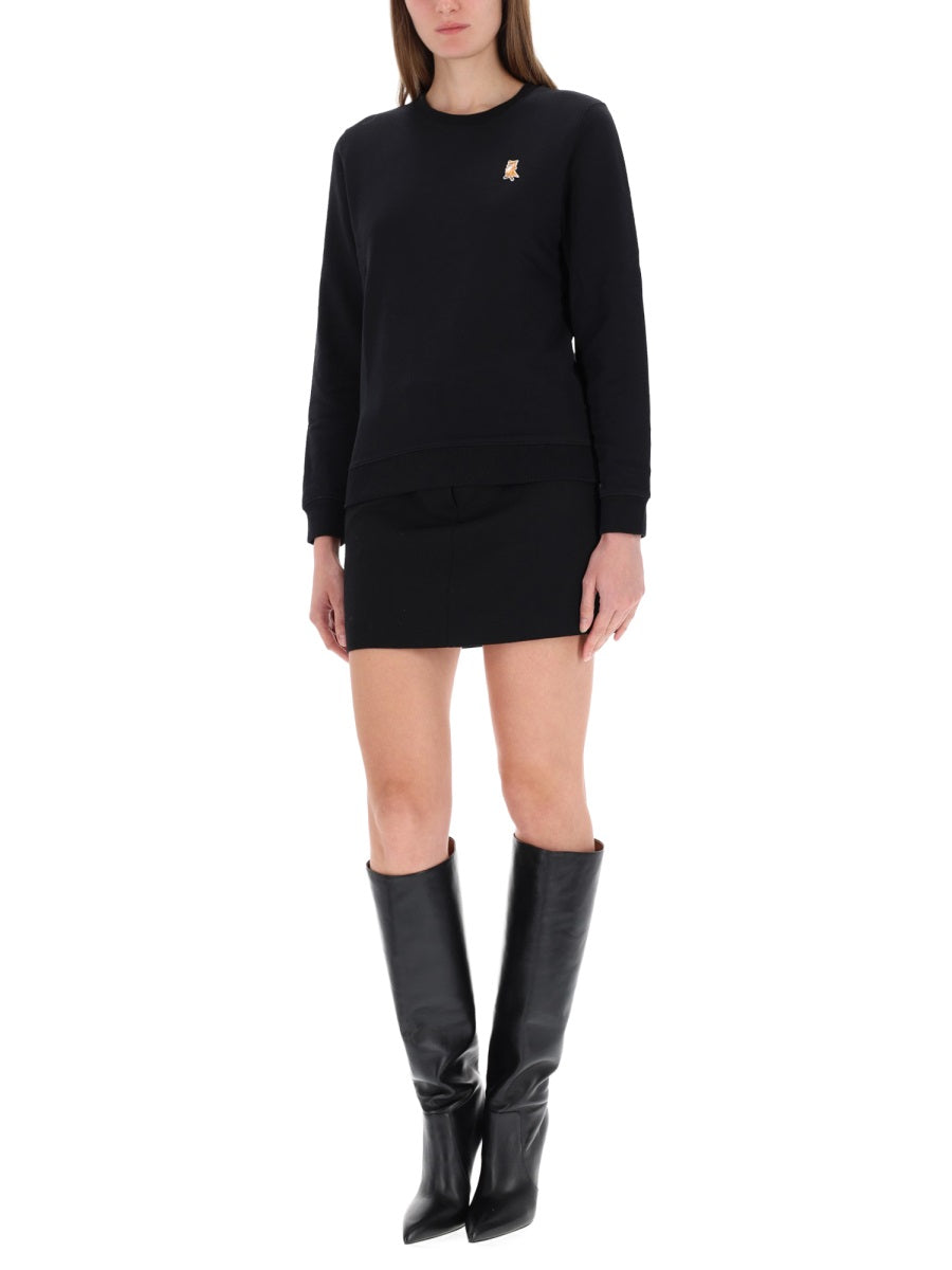 Maison Kitsuné Felpe - Nero | Wanan Luxury