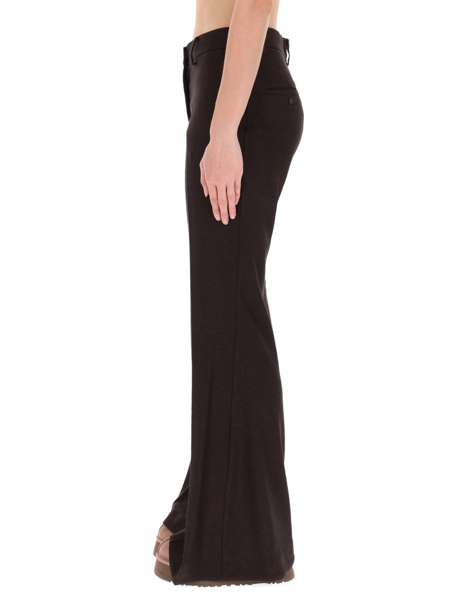 Alysi Pantaloni - Marrone | Wanan Luxury