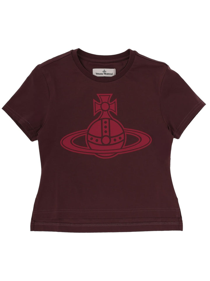 Vivienne Westwood T shirt - Bordeaux | Wanan Luxury