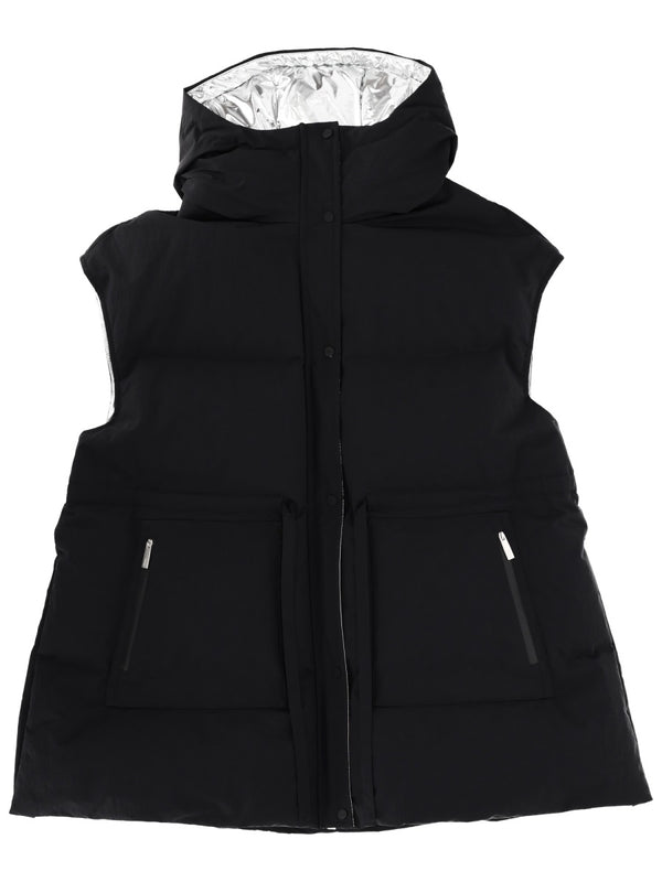 "Crinkle Metallic" Vest