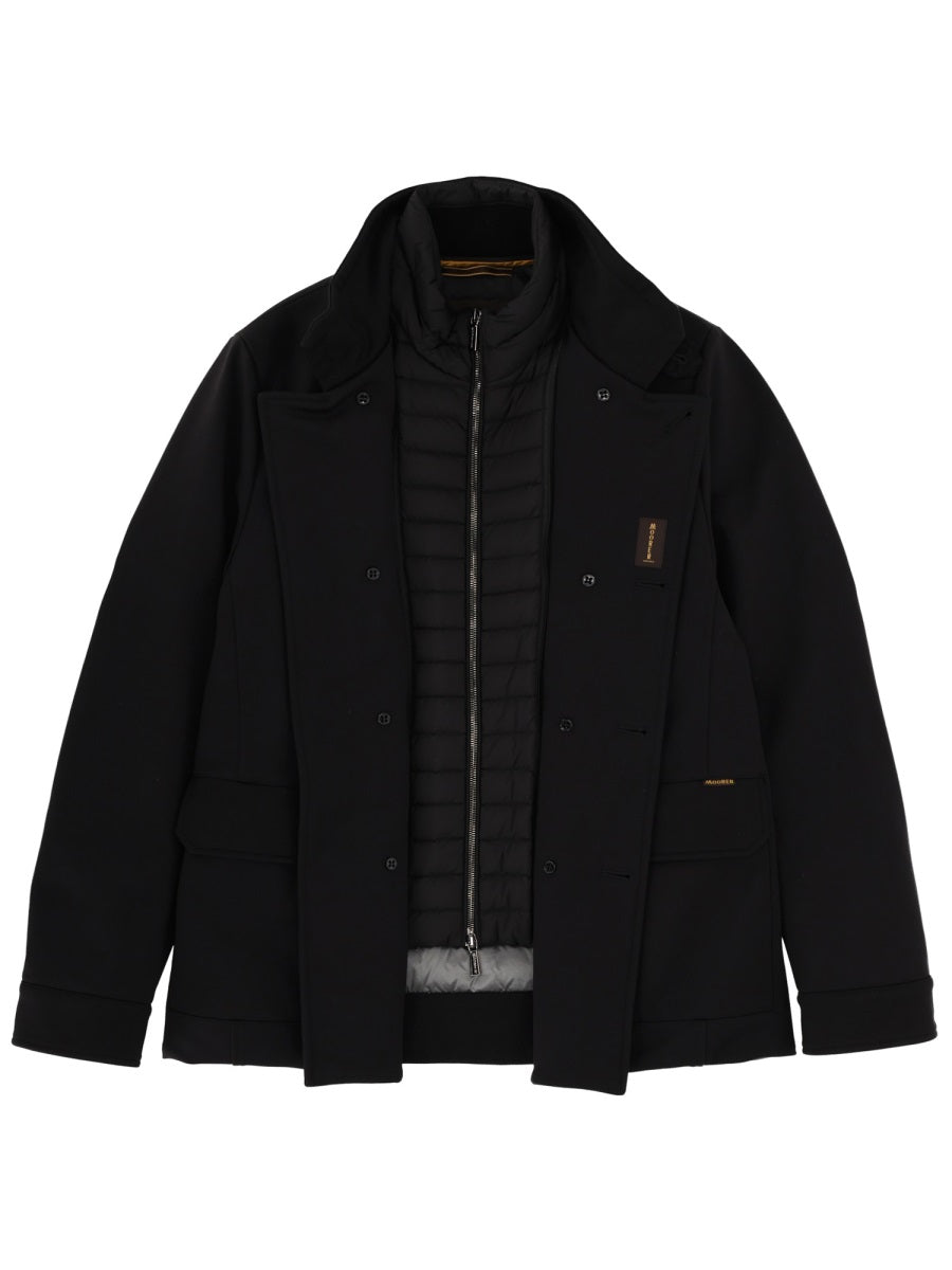 Moorer Trench e Impermeabili - Nero | Wanan Luxury