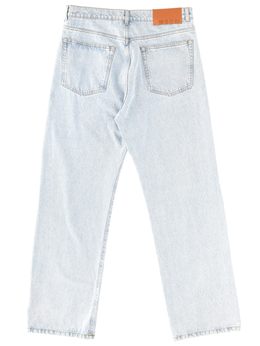 MSGM Jeans - Blu | Wanan Luxury
