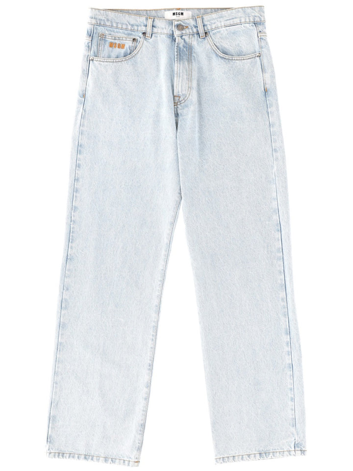 MSGM Jeans - Blu | Wanan Luxury