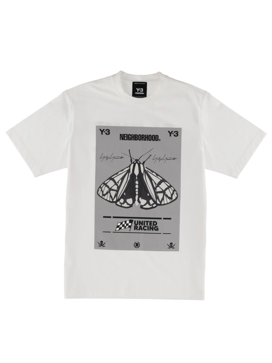 Y - 3 NEIGHBORHOOD T shirt - Bianco | Wanan Luxury