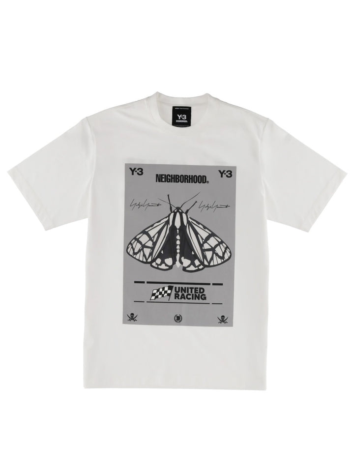 Y - 3 NEIGHBORHOOD T shirt - Bianco | Wanan Luxury