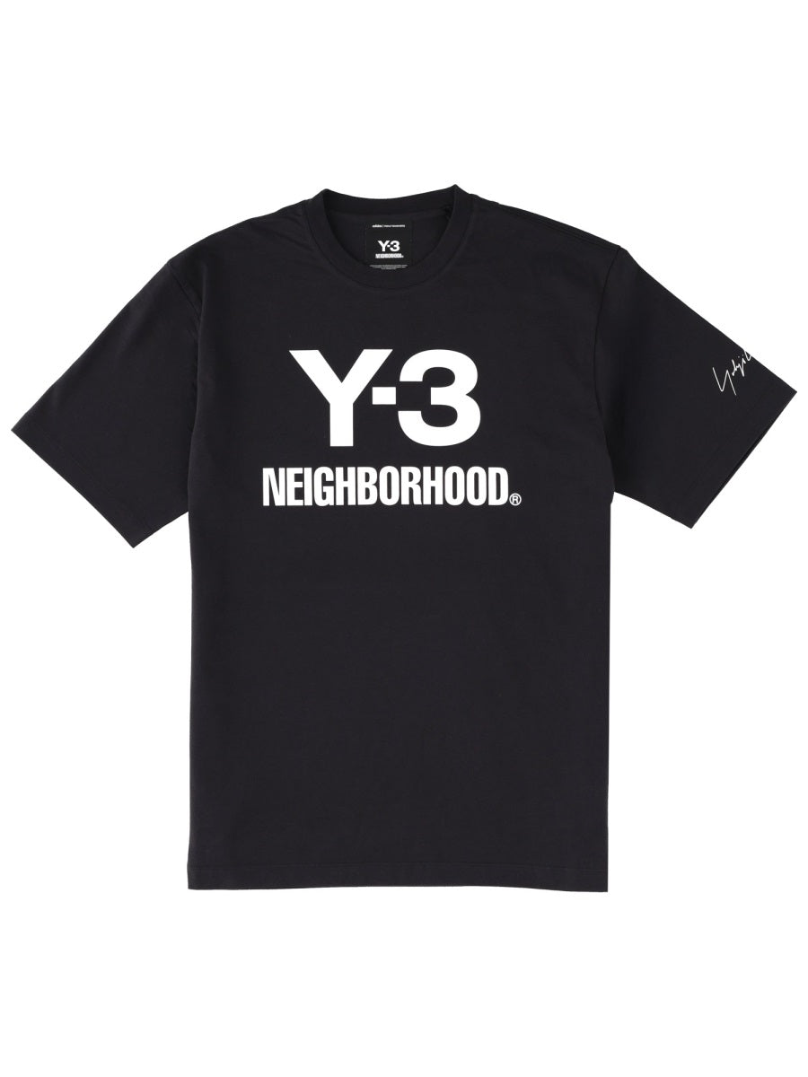 Y - 3 NEIGHBORHOOD T shirt - Nero | Wanan Luxury