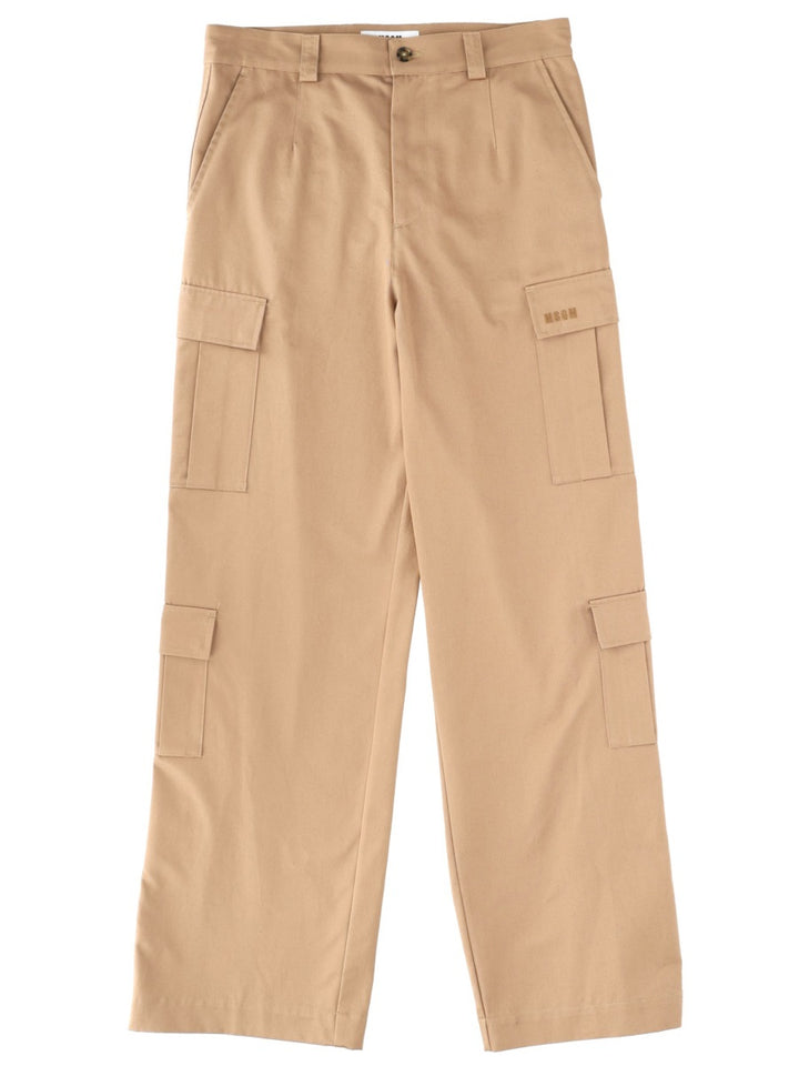 MSGM Pantaloni - Beige | Wanan Luxury