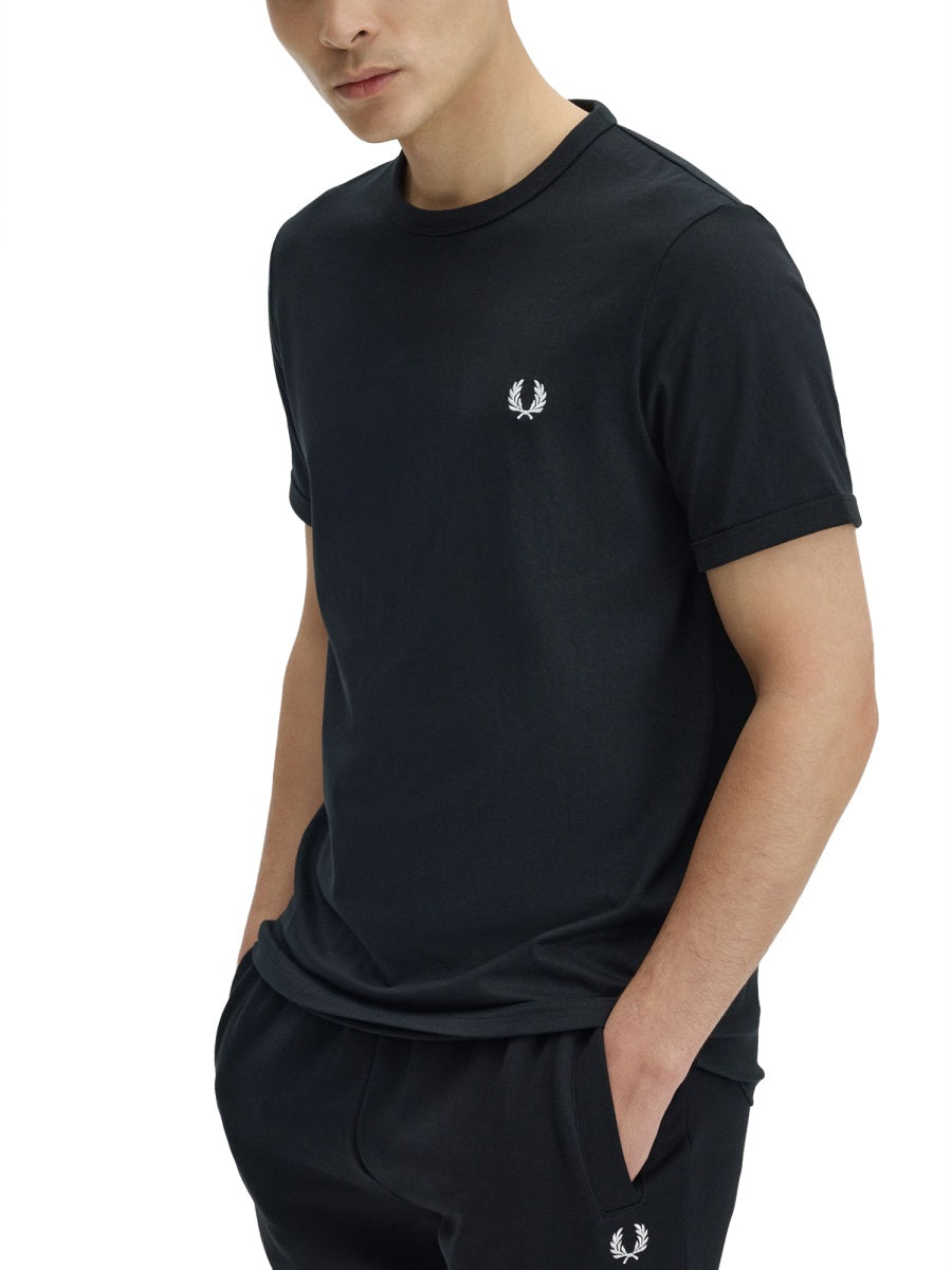 Fred Perry T shirt - Nero | Wanan Luxury