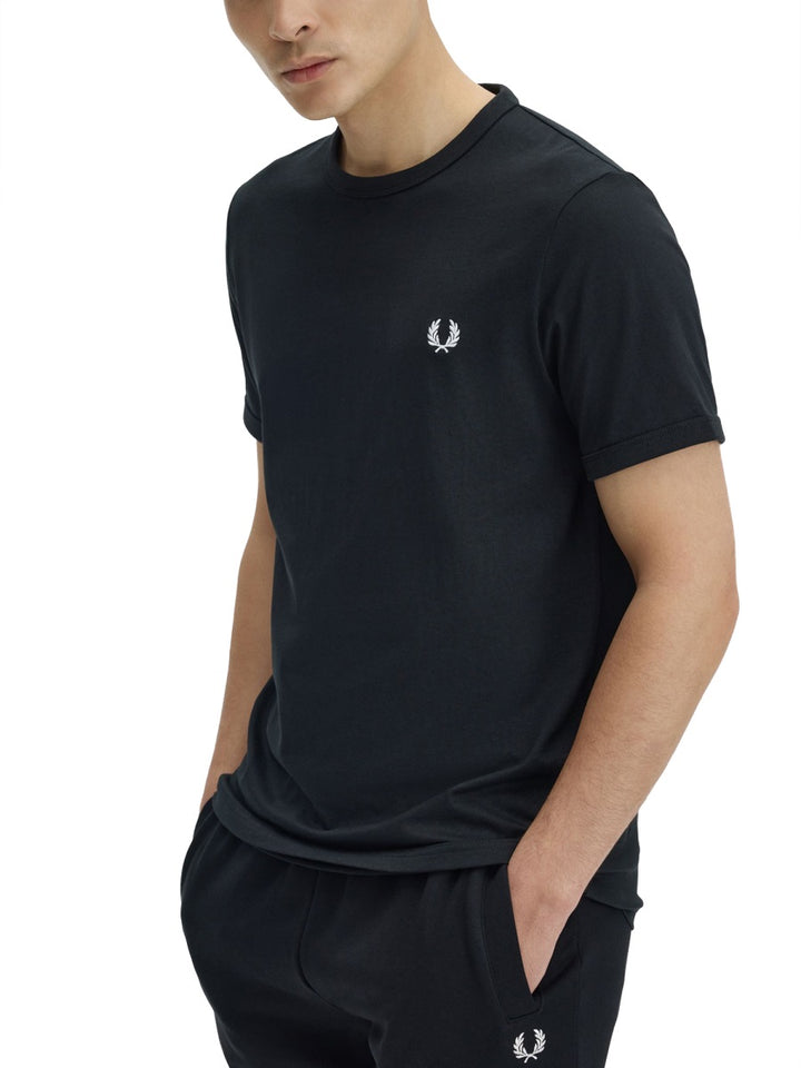 Fred Perry T shirt - Nero | Wanan Luxury