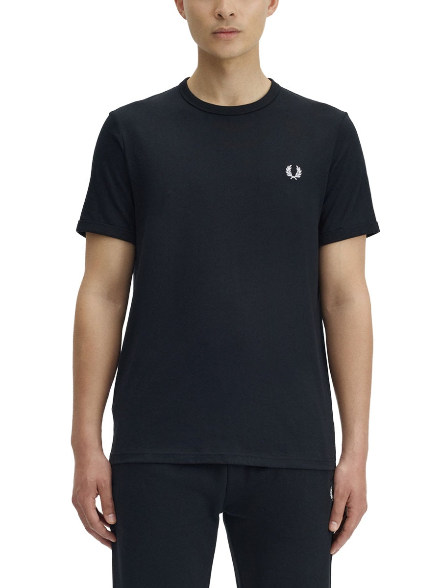 Fred Perry T shirt - Nero | Wanan Luxury
