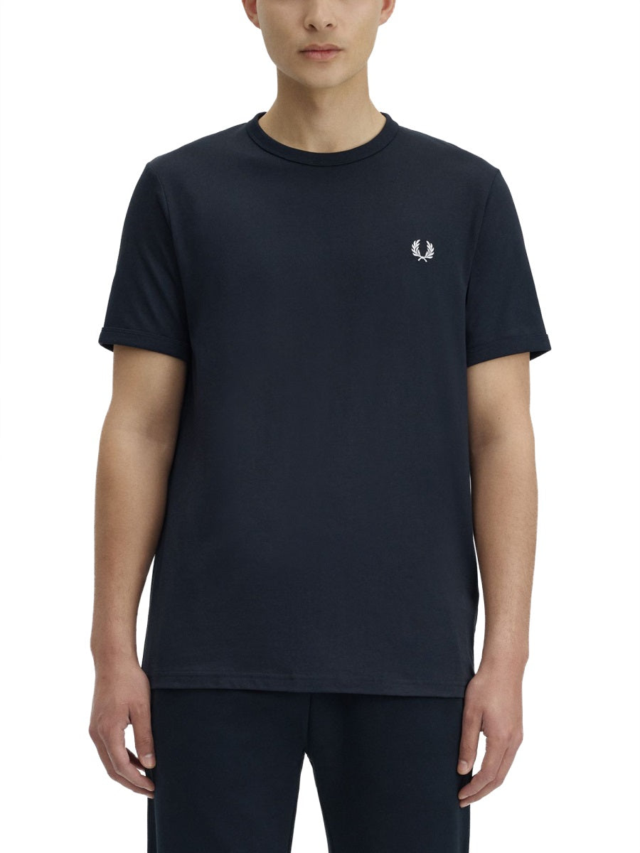 Fred Perry T shirt - Blu | Wanan Luxury