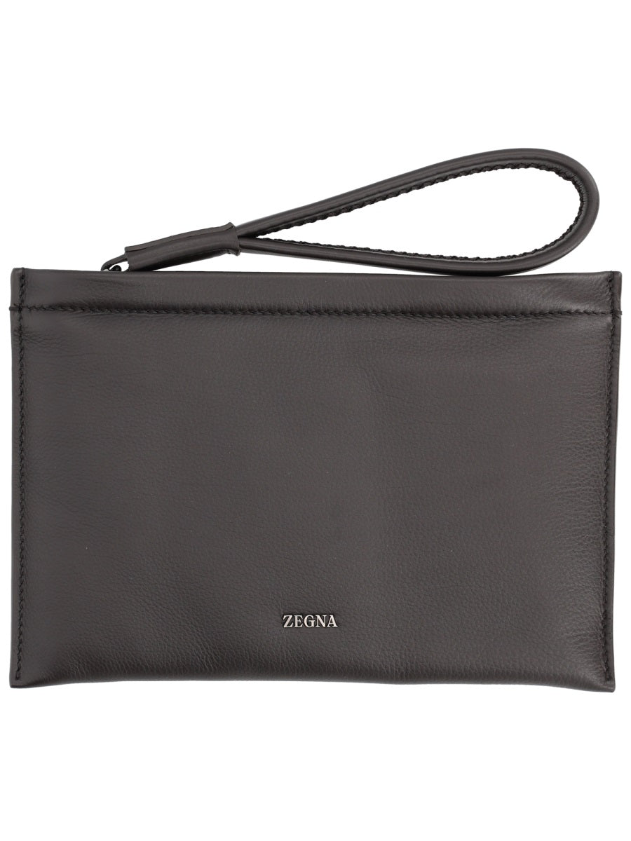 Zegna Pochette - Nero | Wanan Luxury