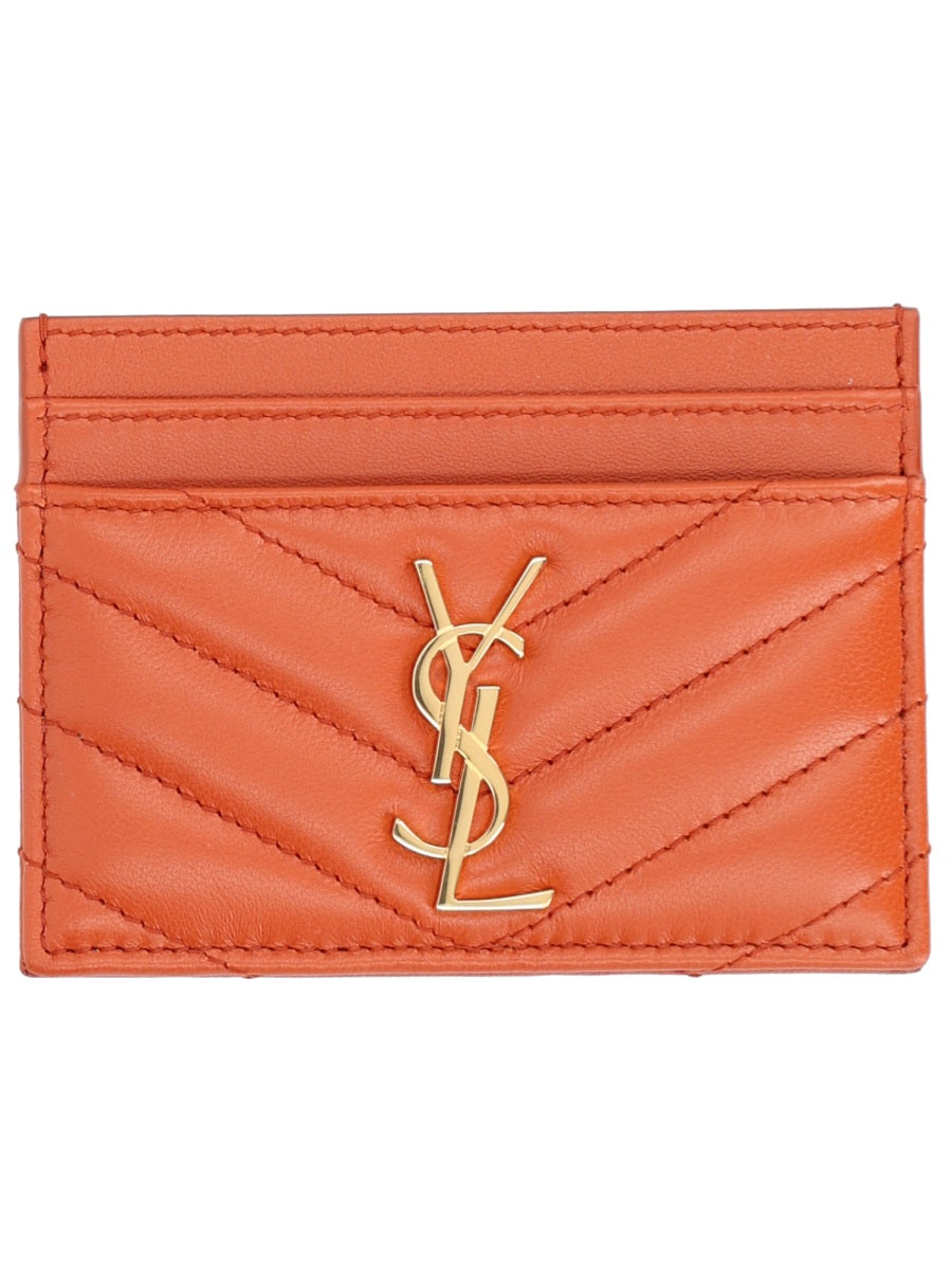 Saint Laurent Portafogli e Portacarte - Red | 20648b03ca3295657e9f1c551b7e38e8c890c936
