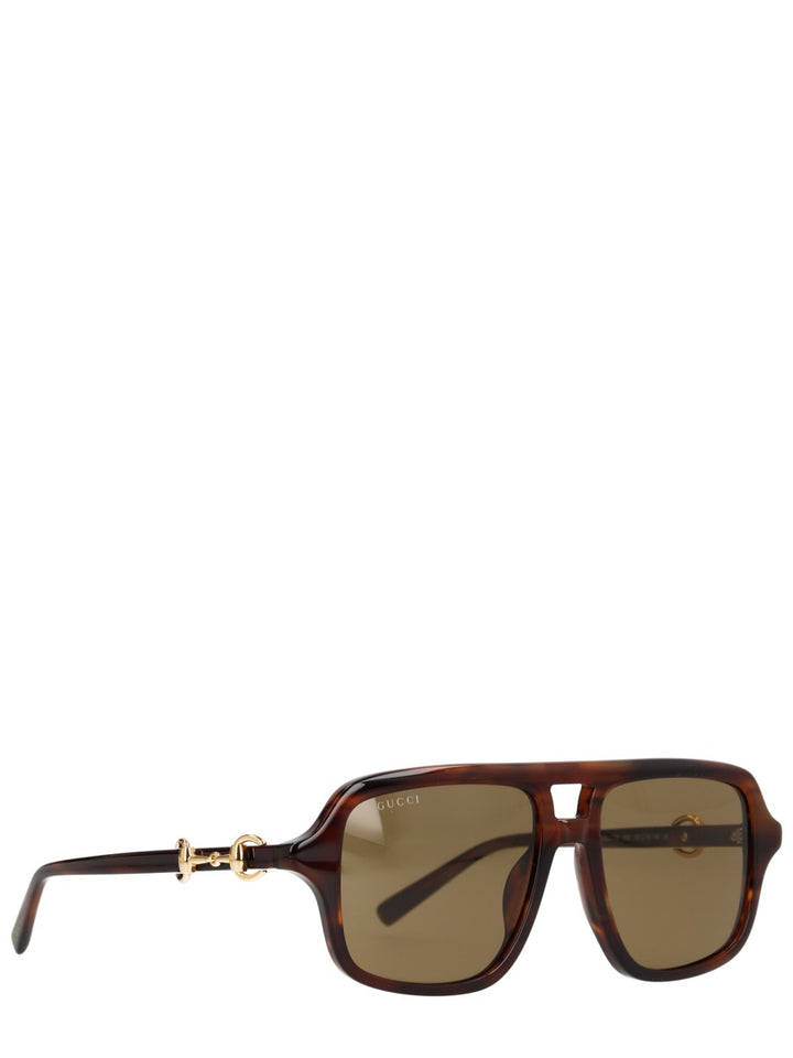 Gucci Occhiali da Sole - Brown | e11c6b974ac25e53f1137ed07052e86724a094b4